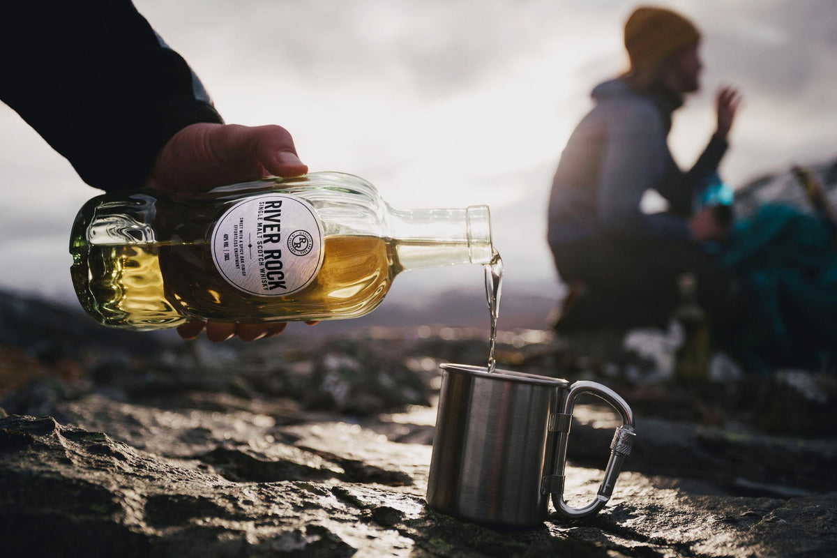 River Rock Single Malt being poured